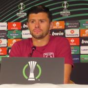 West Ham United's Aaron Cresswell after their win against Silkeborg