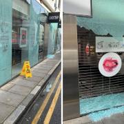 James Ryan said at least £50,000 worth of damage has been caused to his gallery