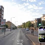 Police were called to reports of a stabbing in Commercial Road, near to the junction with Arbour Square