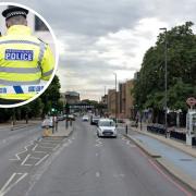 Police were called to Bow Road on Wednesday evening (July 26)