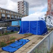 Police attended Regents Canal