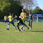 porting Bengal attack against Woodford Town (Image: Tim Edwards)