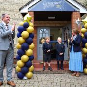 Discovery Day - Max and Isabella with Headmaster Mark Sully and Head of Prep