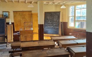 Victorian Ragged School classroom