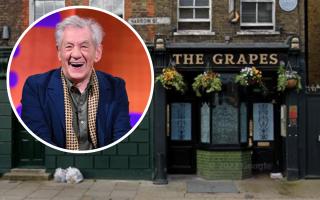 Actor Sir Ian McKellen's pub is the top-rated celebrity hospitality business in the UK