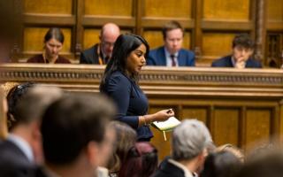Uma Kumaran spoke in parliament on behalf of leaseholders (Image: Uma Kumaran)
